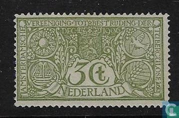 Nederland - Tuberculosebestrijding - 1906, Verzenden, Postfris