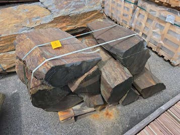 11 stuks Leistenen rotsblokken, Nieuw