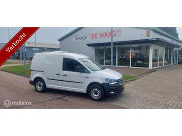 Zakelijke lease - Volkswagen Caddy Bestel 2.0 TDI L1H1, Stof, Gebruikt, Euro 6, Wit