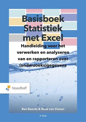 9789001575335 Basisboek Statistiek met Excel | Tweedehands, Verzenden, Zo goed als nieuw, Ben Baarda