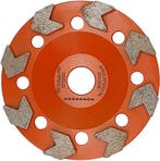 125mm 22.23mm Diamant Komslijpschijf Coating, Lijm, Asbest, Ophalen of Verzenden, Nieuw