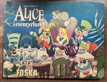 Alice in Wonderland – 1953 FOSKA Danish Trading Card Album –, Nieuw