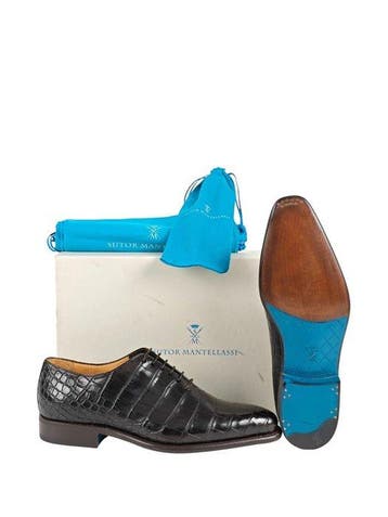 SUTOR MANTELLASSI - 40 EU - 6 UK - Brown Goodyear Oxford, Nieuw
