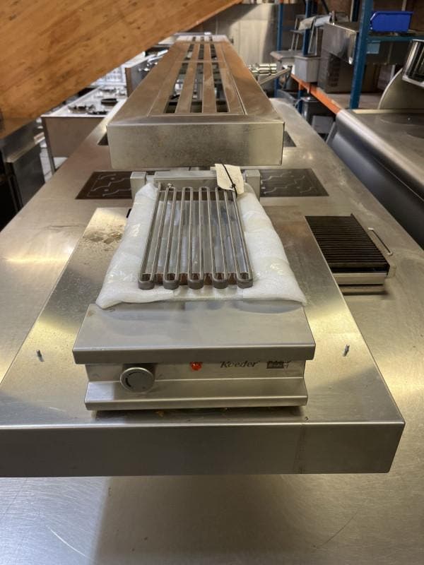 Occasion Roeder vapeurgrill, 1 element, VG01, Zakelijke goederen, Horeca | Keukenapparatuur, Gebruikt, Ophalen