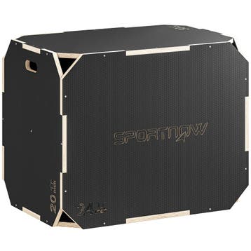 3-in-1 Plyo-Box, Sprungbox Met Handvatopeningen, Voor Thuisf, Verzenden, Nieuw