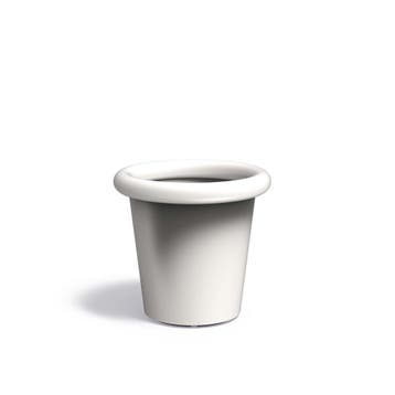Cortenstaal gecoat bloempot Tube Ø80x75cm - Met bodem, Tuin en Terras, Bloembakken en Plantenbakken, Rond, Nieuw, Metaal, 60 tot 100 cm