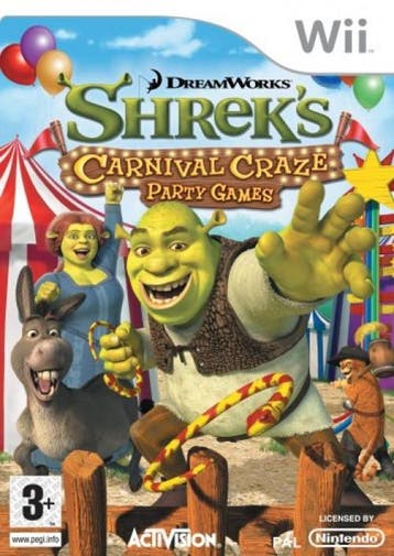 Shrek Crazy Kermis Party Games (Nintendo Wii), Verzenden, Gebruikt