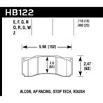 Hawk Stoptech ST-60 Caliper DTC-70 Race Brake Pads, Ophalen of Verzenden, Nieuw
