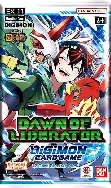 Digimon TCG - EX11 Dawn of Liberator Boosterpack | Bandai -, Verzenden, Nieuw