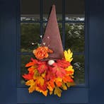 Herfstkabouter gnoom Esdoornblad hoed 40 cm per stuk, Hobby en Vrije tijd, Ophalen of Verzenden, Nieuw