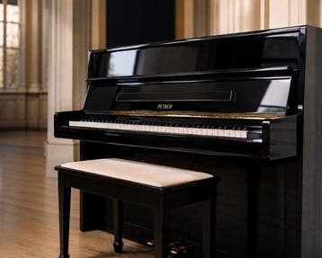 Petrof - - Staande piano - Tsjechië - 1988, Nieuw