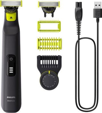Philips OneBlade Pro 360 Face + Body - Zwart - Trimmer,, Verzenden, Nieuw