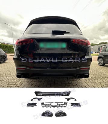 GLS63 AMG Look Diffuser voor Mercedes Benz GLS X167 SUV, Ophalen of Verzenden