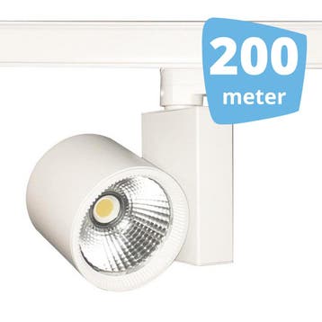 LED Railverlichting Spirit Wit - 200 spots + 200M rails -, Nieuw