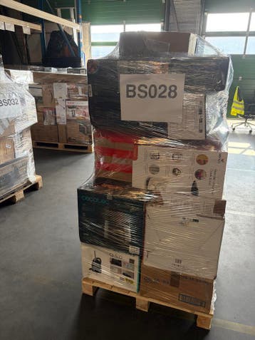 Mix pallet retourgoederen - (BS028 - 25 Stuks), Ophalen of Verzenden, Huis en Inrichting