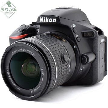 Nikon D5600 + AF-P Nikkor 3.5-5.6/18-55mm G VR Digitale, Nieuw