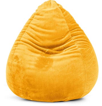 Zitzak Softy XL - Mosterd, Verzenden, Nieuw