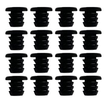Set van 100 PVC dopjes, pluggen (binnenkant, rond, 5.0 mm,, Ophalen of Verzenden, Nieuw
