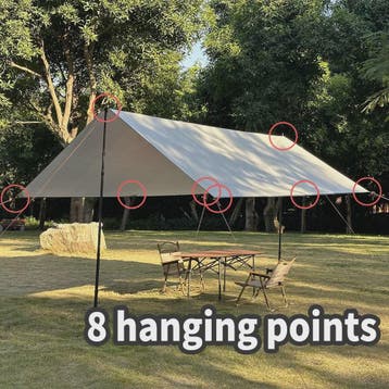 Waterdichte Camping Tarp - Ultralichte Zonwering & Schuilple, Verzenden, Nieuw