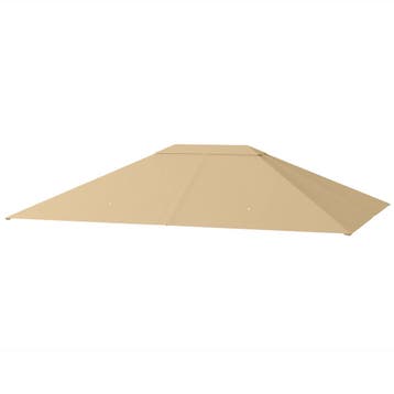 Vervangend Dak Voor Paviljoen 4 X 3m, Waterafstotend Paviljo, Verzenden