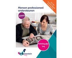 Boek Mensen professioneel ondersteunen combipakket 978903726, Boeken, Overige Boeken, Zo goed als nieuw, Verzenden
