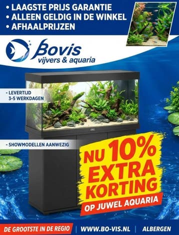Juwel, Oase, Eheim Aquaria in Twente laagste Prijs Bo-vis.nl, Dieren en Toebehoren, Ophalen, Nieuw, Leeg aquarium