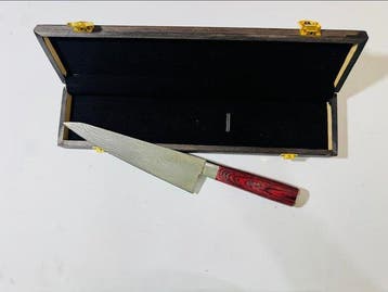 Hekito - Keukenmes - Chefs knife - Exclusief vintage