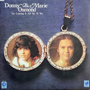 Donny &amp; Marie Osmond - Im Leaving It All Up To You, Cd's en Dvd's, Vinyl | Pop, Ophalen of Verzenden, Gebruikt