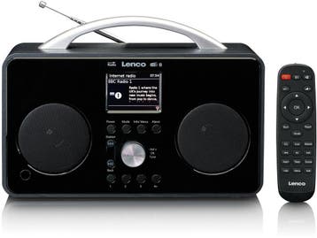 Lenco PIR-645BK - DAB+ Radio - Bluetooth 4.2 - Zwart, Verzenden, Nieuw