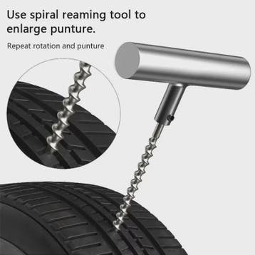 Universele Bandenreparatieset voor Auto & Motor - Compleet G, Verzenden, Nieuw