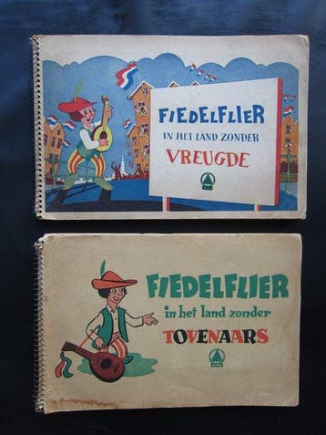 Ben van t Klooster / Wim van Wieringen - Fiedelflier in het, Antiek en Kunst