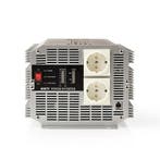 Nedis omvormer 12V naar 220V 4000 watt Piek 8000 Watt, Ophalen of Verzenden, Nieuw