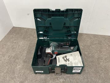 Veiling - Metabo haakse slijpmachine body 18LTX125 Quick, Nieuw