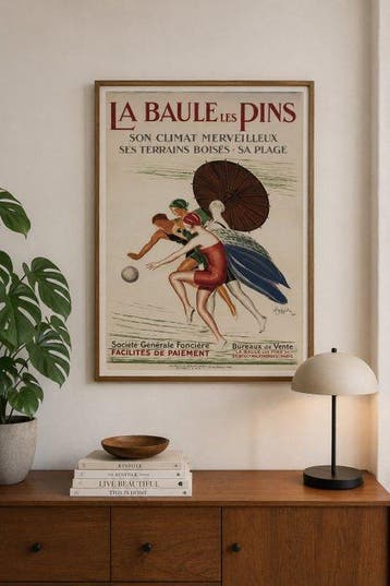 Leonetto Cappiello - La Baule Les Pins – Manifesto