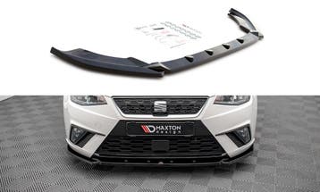 Voorspoiler V.2 Seat Ibiza KJ Maxton Glans Zwart, Ophalen of Verzenden, Nieuw