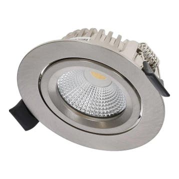 LED Inbouwspot - Varda - slim-fit - 5w - dim2warm - Zilver, Ophalen of Verzenden, Nieuw