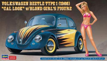 Volkswagen Beetle Type 1 (1966) Cal Look w/Blond Girls, Verzenden, Nieuw