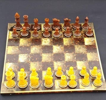 Schaakspel - Hars