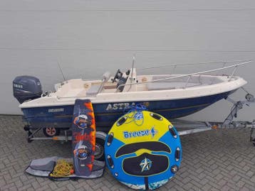 Consoleboot Astra met Yamaha 60pk EFI 2009, Blauw, Nieuw