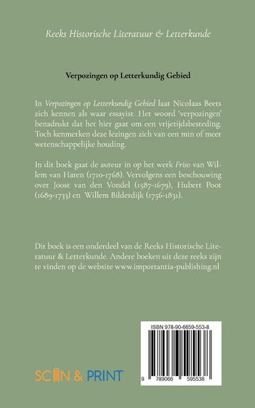 Verpozingen op letterkundig gebied 9789066595538, Verzenden, Zo goed als nieuw, Nicolaas Beets