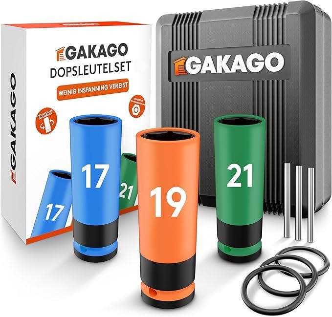 Wielbouten doppenset  Gakago, Doe-het-zelf en Verbouw, Overige Doe-het-zelf en Verbouw, Ophalen of Verzenden