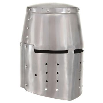 vidaXL Ridderhelm middeleeuws replica LARP staal, Verzenden, Nieuw