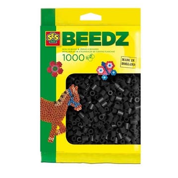 Strijkkralen zwart 1000 stuks (Basis knutselmateriaal), Kinderen en Baby's, Speelgoed | Educatief en Creatief, Verzenden, Nieuw