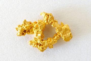 Goud , Pépites de Mauritanie 0,365 gram- 0.37 g - (1)