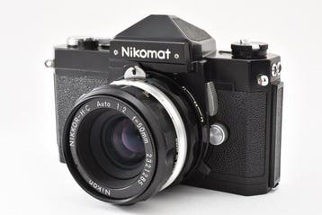 Nikon Nikomat FT N + NIKKOR-HC Auto 50mm F2 Single lens, Nieuw