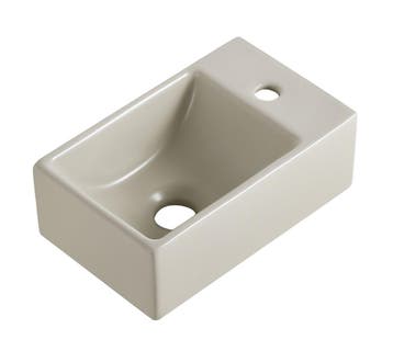 Fontein BWS Blong XXS 30,5x18x11 cm Rechts Keramiek Beige, Ophalen of Verzenden, Nieuw, Overige typen