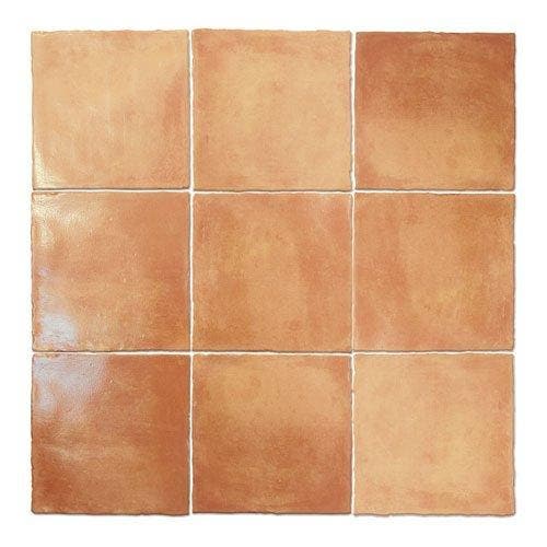 Wandtegel Terracotta 13x13cm (Muurtegels, Afbouwmaterialen), Doe-het-zelf en Verbouw, Tegels, Minder dan 20 cm, Minder dan 20 cm