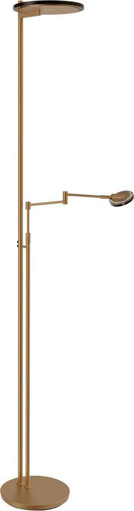 2dekans | Steinhauer Turound Vloerlamp – Dimbaar Uplight &, Huis en Inrichting, Lampen | Vloerlampen, Ophalen of Verzenden, Zo goed als nieuw