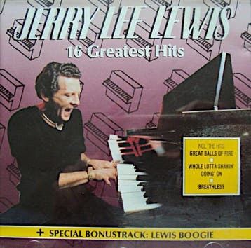 cd - Jerry Lee Lewis - 16 Greatest Hits, Cd's en Dvd's, Verzenden, Zo goed als nieuw