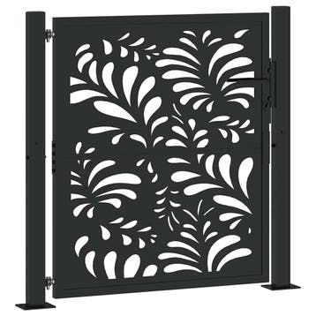 Toegangspoort staal 105x106cm | 54% Korting, Tuin en Terras, Gebruikt, Ophalen of Verzenden, Sierhekwerk, Overige materialen